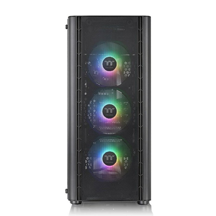 Thermaltake V250 TG ARGB Caja de PC Midi Tower Negra con Iluminación ARGB