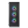 Thermaltake V250 TG ARGB Caja de PC Midi Tower Negra con Iluminación ARGB