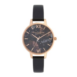 Olivia Burton Reloj Celestial OB16GD22 Rosa y Negro