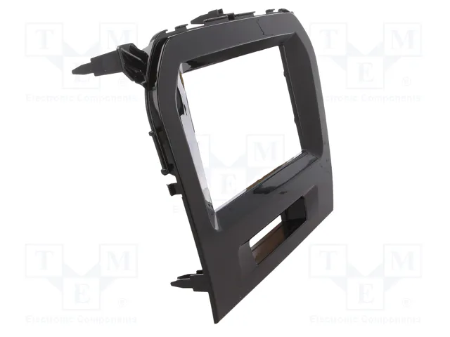PER.PIC. Bastidor de montaje de radio Suzuki 2 DIN brillo negro