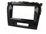 PER.PIC. Bastidor de montaje de radio Suzuki 2 DIN brillo negro
