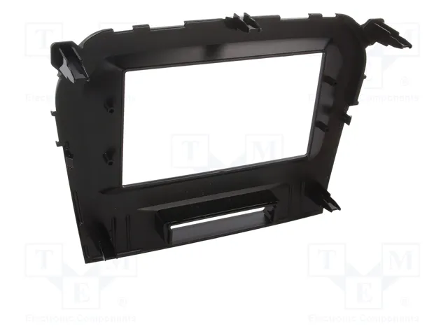 PER.PIC. Bastidor de montaje de radio Suzuki 2 DIN brillo negro