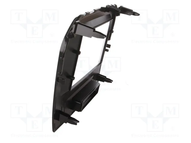 PER.PIC. Bastidor de montaje de radio Suzuki 2 DIN brillo negro
