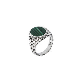 Anillo Hombre Albert M. WSOX00407.GM-26 Plateado Verde 26