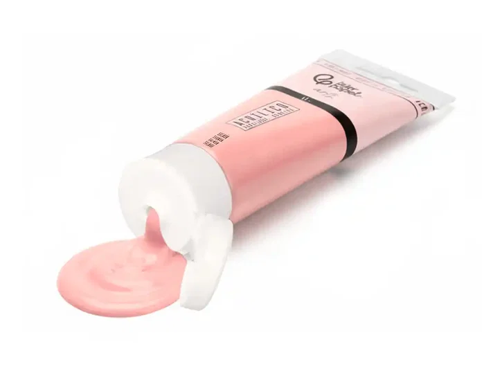 Liderpapel Pintura Acrilica Tubo de Plastico 60 ml Color Salmon