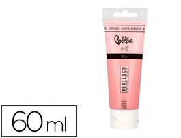 Liderpapel Pintura Acrilica Tubo de Plastico 60 ml Color Salmon