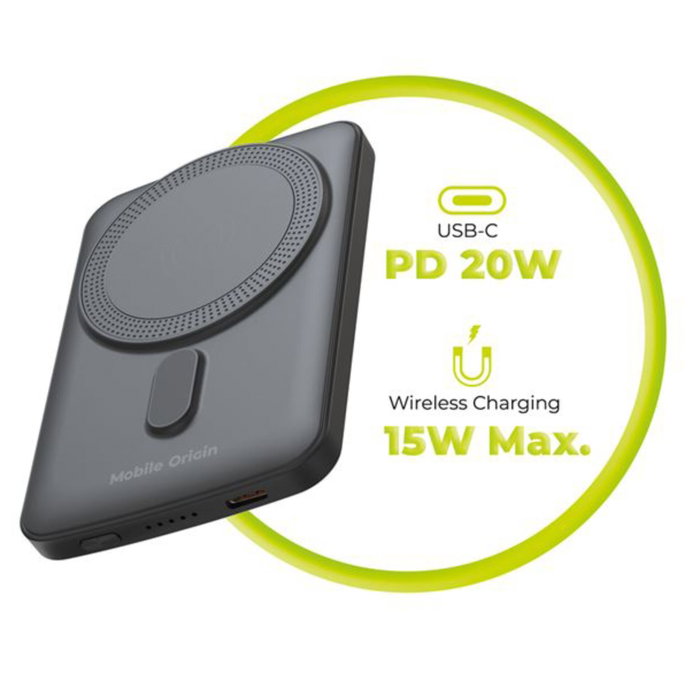 Mobile Magnetic PowerBank 5000mAh PB10 Negro