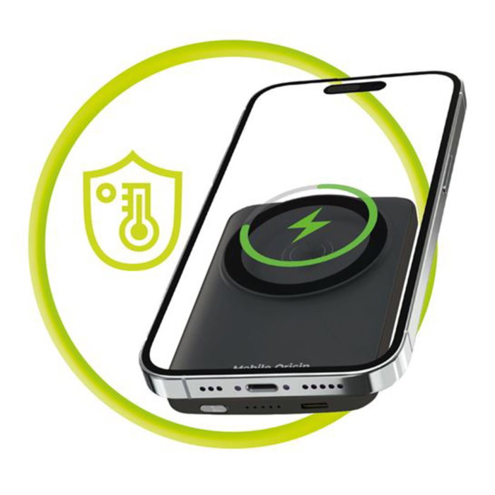 Mobile Magnetic PowerBank 5000mAh PB10 Negro