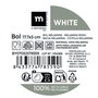 Inde Bol Melamina Mate White 17.7 cm x 5 cm (12 Unidades)