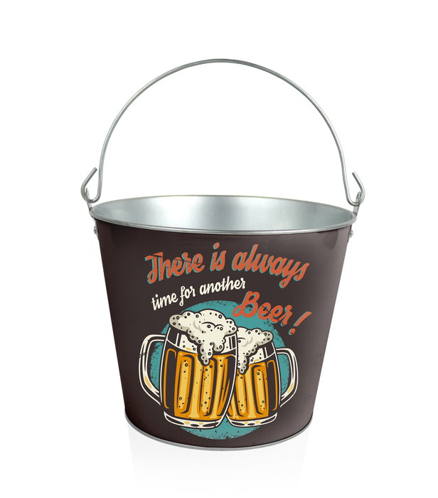 Inde - Cubo Hielo Decorativo 5 Litros, Medidas 22.5 x 18.5 cm, Modelo Lua Quttin (8 Unidades)