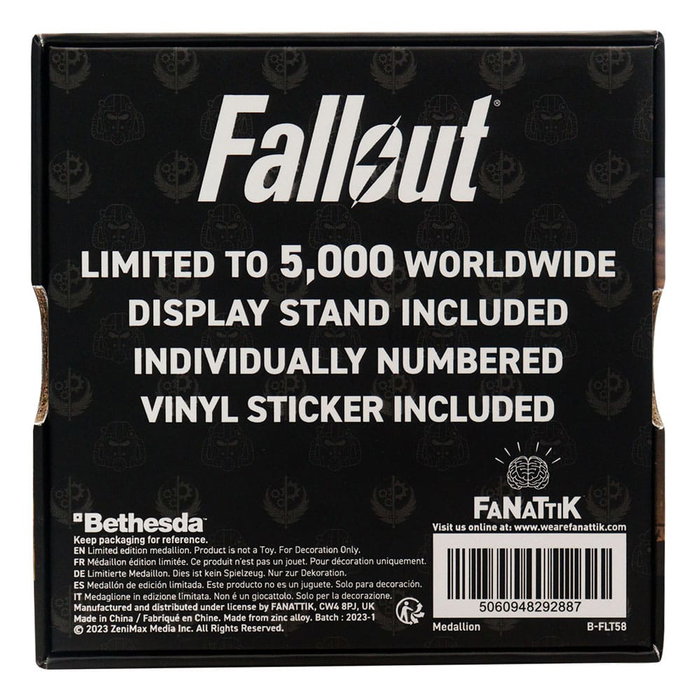 FaNaTtik Medallón Brotherhood of Steel Fallout FaNaTtik Medallón Brotherhood of Steel Fallout
