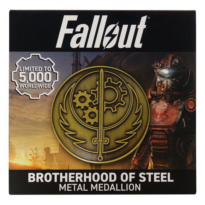 FaNaTtik Medallón Brotherhood of Steel Fallout FaNaTtik Medallón Brotherhood of Steel Fallout