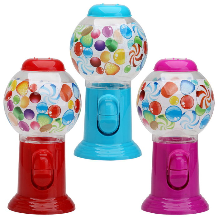 Mister Gadget Dispensador Caramelos Rainbow Colección Altura 19.5cm Diámetro 10cm Colores Surtidos