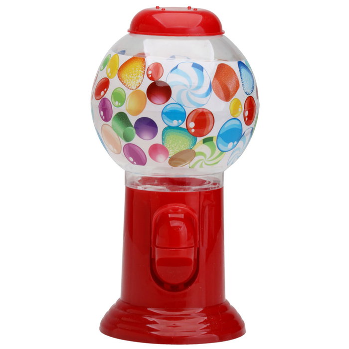 Mister Gadget Dispensador Caramelos Rainbow Colección Altura 19.5cm Diámetro 10cm Colores Surtidos