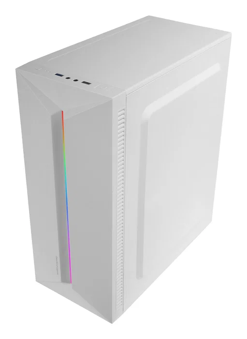 Caja gaming semitorre mars gaming mc-blaze blanca