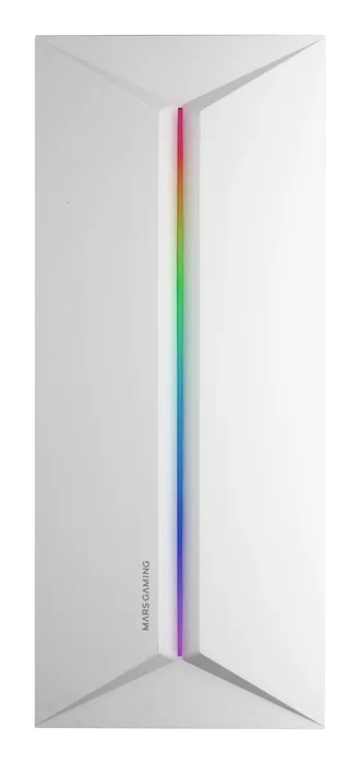 Caja gaming semitorre mars gaming mc-blaze blanca