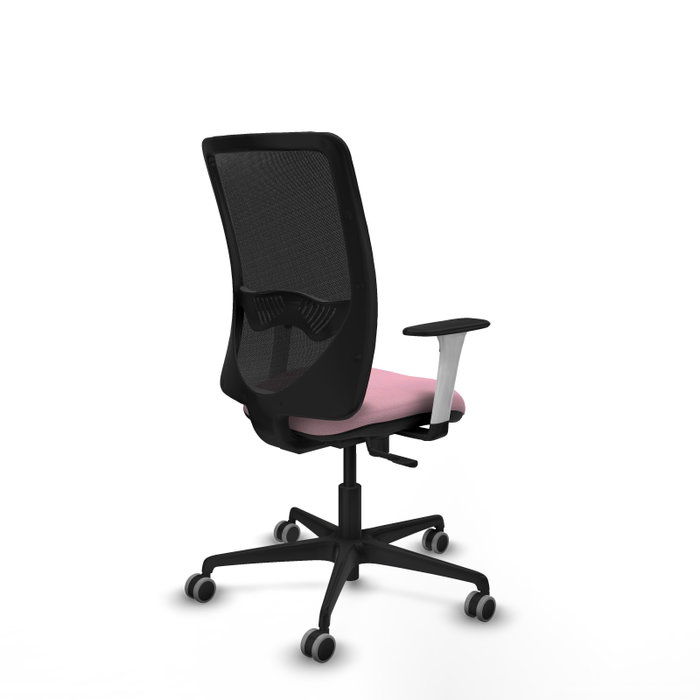 PIQUERAS Y CRESPO Silla de oficina Zulema Rosa y Negro PIQUERAS Y CRESPO Silla de oficina Zulema Rosa y Negro