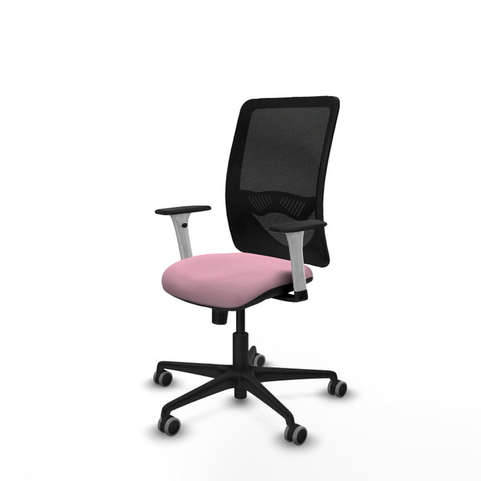 PIQUERAS Y CRESPO Silla de oficina Zulema Rosa y Negro PIQUERAS Y CRESPO Silla de oficina Zulema Rosa y Negro