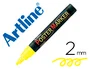 Artline EPP-4-AMA FLU Rotulador Poster Marker Punta Redonda 2 mm Amarillo Fluor