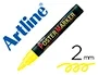 Artline EPP-4-AMA FLU Rotulador Poster Marker Punta Redonda 2 mm Amarillo Fluor
