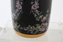 DKD Home Decor Jarrón de Porcelana Flores Negro y Multicolor