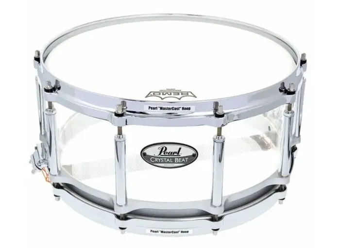 Pearl Caja 14" X 6.5" Crystal Beat Free Floating - Ultra Clear