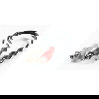 VALUE KABEL02M Cable 3.5mm a 2x RCA, Negro, 0.2m