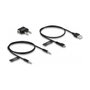 DeLOCK Auriculares Bluetooth 5.0 Plegables con Micrófono y Graves Intensos