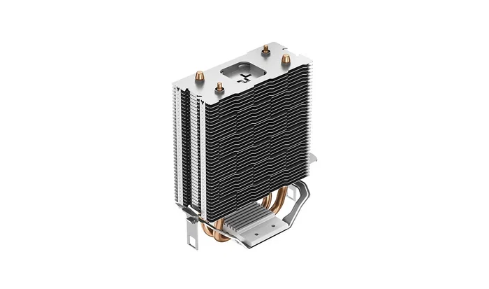 DeepCool AG200 Ventilador CPU para PC, 92 mm, 2 Tubos de Calor, PWM, Compatible con Intel LGA 1150/1151/1155/1200/1700 y AMD AM4/AM5, Negro