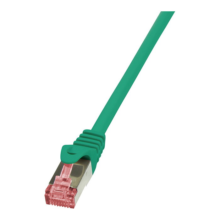 LogiLink Patch Cable Cat.6 S/FTP PrimeLine verde 0,50m LogiLink Patch Cable Cat.6 S/FTP PrimeLine verde 0,50m