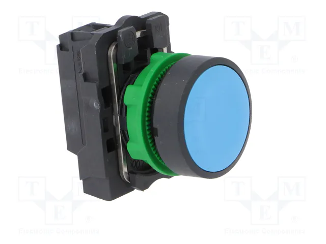 SCHNEIDER ELECTRIC Interruptor de presión Harmony XB5 azul NA 22mm