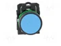 SCHNEIDER ELECTRIC Interruptor de presión Harmony XB5 azul NA 22mm