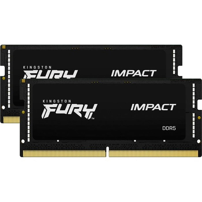 Kingston FURY Impact 32 GB DDR5 6400 MT/s CL38 SODIMM (2x16 GB)