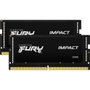 Kingston FURY Impact 32 GB DDR5 6400 MT/s CL38 SODIMM (2x16 GB)