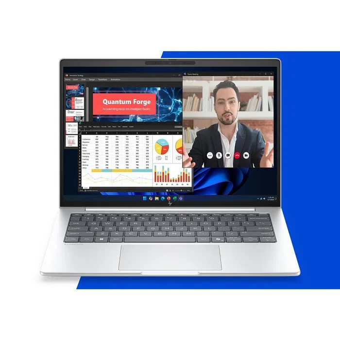 HP EliteBook 8 G2a 14 pulgadas, AMD Ryzen AI 7, 32 GB RAM, 1 TB SSD, Plata