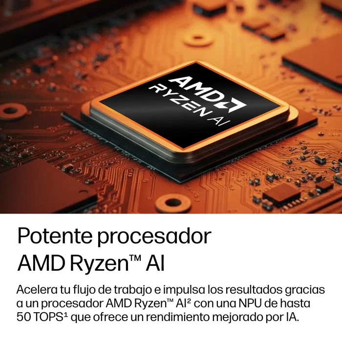 HP EliteBook 8 G2a 14 pulgadas, AMD Ryzen AI 7, 32 GB RAM, 1 TB SSD, Plata