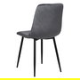 Silla Gris Terciopelo Contract 45 X 51 X 88,50 cm (Set de 4)