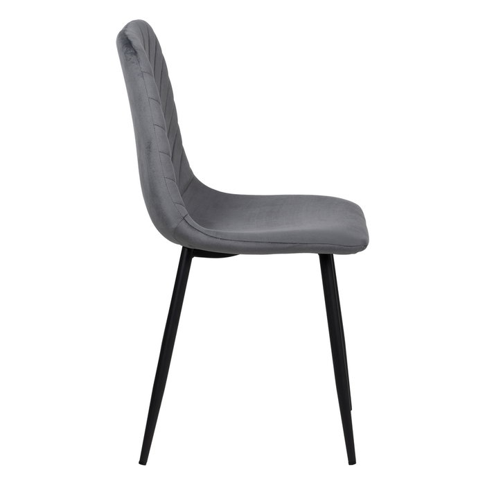 Silla Gris Terciopelo Contract 45 X 51 X 88,50 cm (Set de 4) Silla Gris Terciopelo Contract 45 X 51 X 88,50 cm (Set de 4)