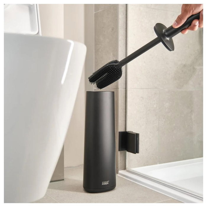 Joseph Joseph Flex 360 Cepillo para Inodoro Negro Mate