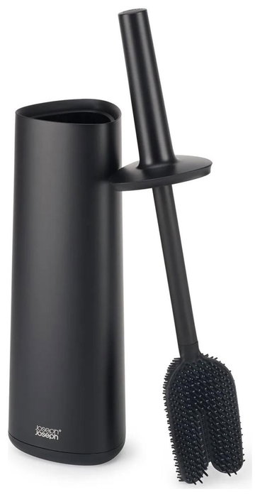 Joseph Joseph Flex 360 Cepillo para Inodoro Negro Mate