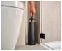 Joseph Joseph Flex 360 Cepillo para Inodoro Negro Mate