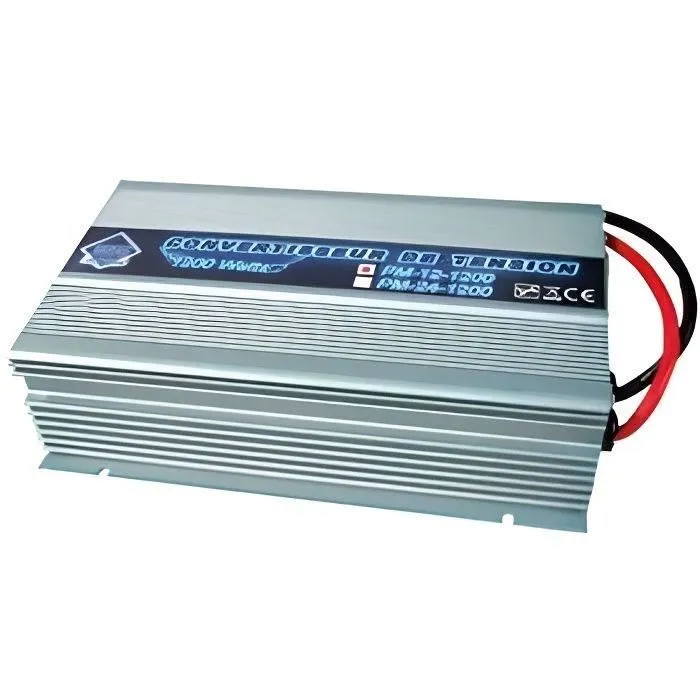 Htc Equipement Convertidor de transformador de voltaje 24 / 220V 1200W con control remoto Htc Equipement Convertidor de transformador de voltaje 24 / 220V 1200W con control remoto