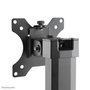 Neomounts FPMA-D865BLACK Soporte de Escritorio para Monitor de 10 a 32 Pulgadas, con Inclinación, Giro y Rotación, Ajuste de Altura, 7 kg Máx, Negro