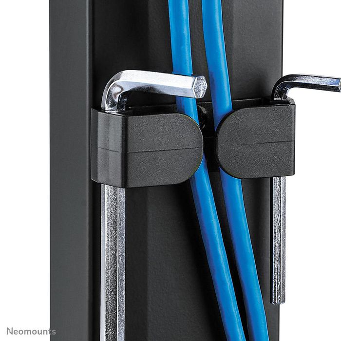 Neomounts FPMA-D865BLACK Soporte de Escritorio para Monitor de 10 a 32 Pulgadas, con Inclinación, Giro y Rotación, Ajuste de Altura, 7 kg Máx, Negro