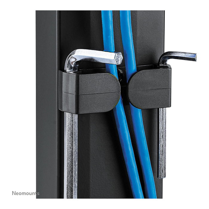 Neomounts FPMA-D865BLACK Soporte de Escritorio con Resorte de Gas para Monitor de 10-32 pulgadas, Negro