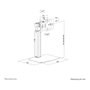 Neomounts FPMA-D865BLACK Soporte de Escritorio con Resorte de Gas para Monitor de 10-32 pulgadas, Negro