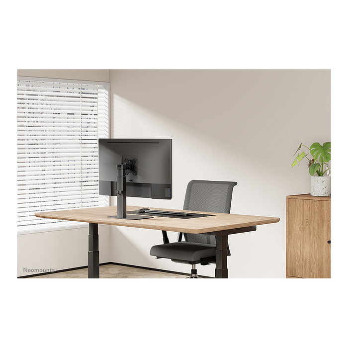 Neomounts FPMA-D865BLACK Soporte de Escritorio con Resorte de Gas para Monitor de 10-32 pulgadas, Negro