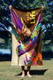 Mijölnir Toalla de Playa Enjoy Life 70, Multicolor 70x130 cm, 70% Poliéster 30% Poliamida Tejido Microfilamento