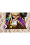 Mijölnir Toalla de Playa Enjoy Life 70, Multicolor 70x130 cm, 70% Poliéster 30% Poliamida Tejido Microfilamento