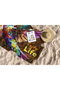 Mijölnir Toalla de Playa Enjoy Life 70, Multicolor 70x130 cm, 70% Poliéster 30% Poliamida Tejido Microfilamento